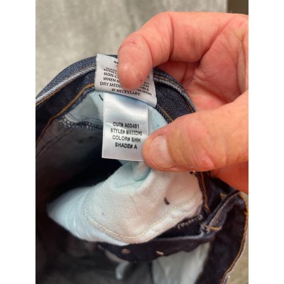 HUDSON Men's Jeans 34 (Real 36x34) Blue Straight Leg Button‎ Fly Made in USA - Picture 11 of 13